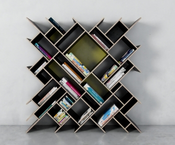 Modern Bookshelf-ID:242675071