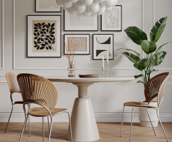 Modern Dining Table And Chairs-ID:213704112