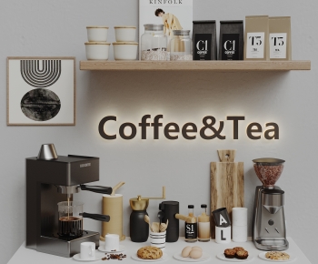 Modern Kitchen Electric Coffee Machine-ID:183244944