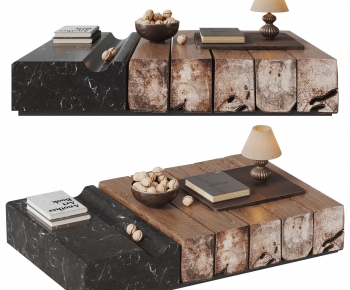 Wabi-sabi Style Coffee Table-ID:428800624