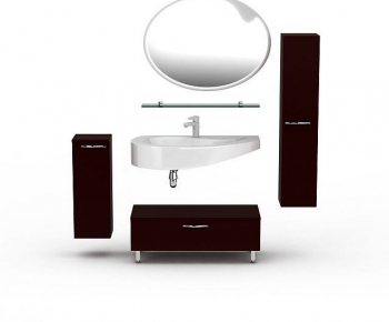 Modern Bathroom Cabinet-ID:444314001