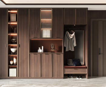 New Chinese Style Shoe Cabinet-ID:776211981