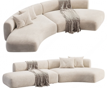 Modern Curved Sofa-ID:221607926