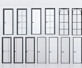 Modern Single Door-ID:187380341