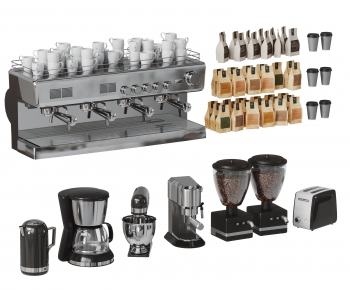 Modern Kitchen Electric Coffee Machine-ID:706998119