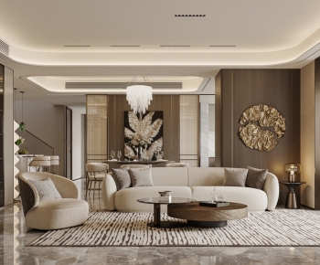 Modern A Living Room-ID:775958062