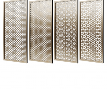 Modern Metal Screen Partition-ID:318460567