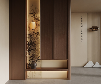 New Chinese Style Hallway-ID:863605982