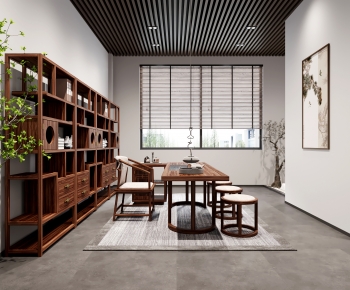 New Chinese Style Tea House-ID:794506075