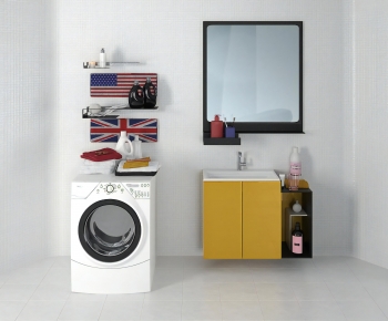 Modern Bathroom Cabinet-ID:811645984