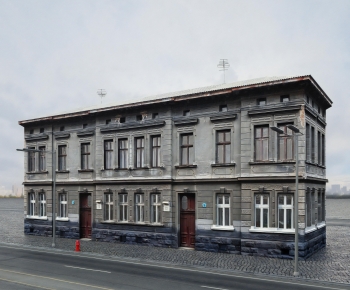 European Style Appearance Of Commercial Building-ID:116014961