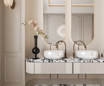 Modern Bathroom Cabinet-ID:639456035