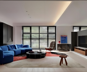 Modern A Living Room-ID:974590842