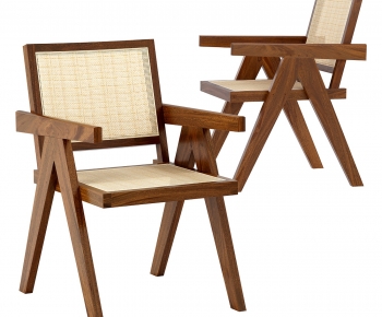 Wabi-sabi Style Single Chair-ID:698292023