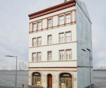 European Style Appearance Of Commercial Building-ID:300815118