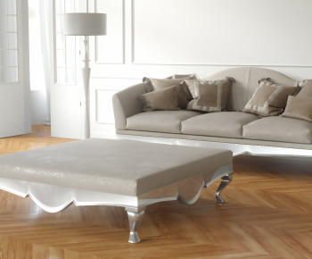 European Style Three-seat Sofa-ID:648046021