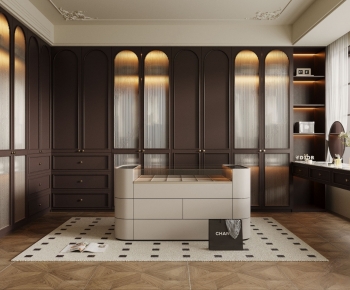 French Style Clothes Storage Area-ID:370367053
