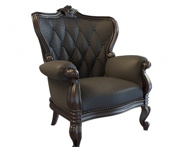 European Style Single Sofa-ID:381145008