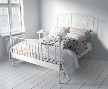 European Style Double Bed-ID:517868049
