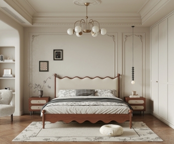 French Style Bedroom-ID:825627096