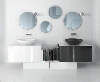 Modern Bathroom Cabinet-ID:802861931