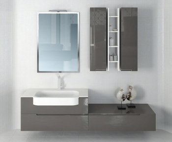 Modern Bathroom Cabinet-ID:196614033