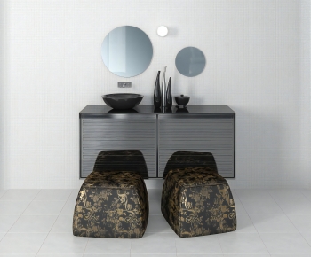 Modern Bathroom Cabinet-ID:617042066