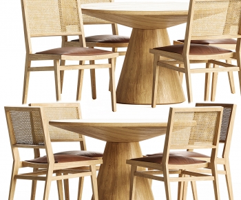 Modern Dining Table And Chairs-ID:462202079