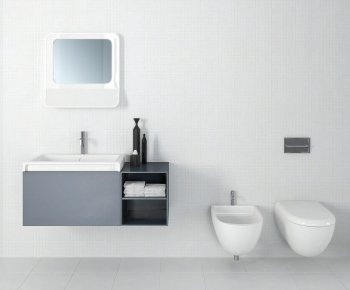 Modern Bathroom Cabinet-ID:608772044
