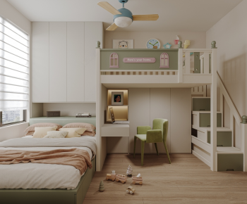 Nordic Style Bedroom-ID:864192961