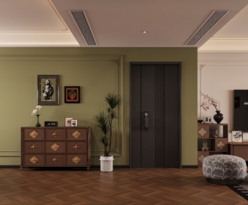 French Style A Living Room-ID:881170995