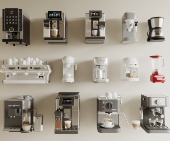 Modern Kitchen Electric Coffee Machine-ID:559998991