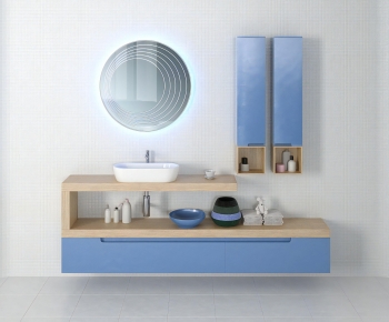 Modern Bathroom Cabinet-ID:597857001