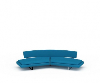Mediterranean Style Curved Sofa-ID:799891006