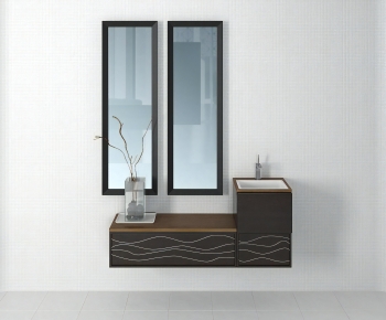 Modern Bathroom Cabinet-ID:995049576
