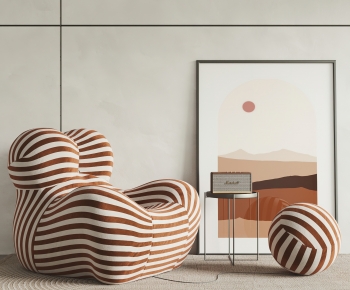 Modern Single Sofa-ID:155546908