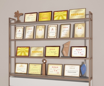 Modern Flag/badge/trophy/certificate-ID:951302052