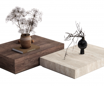 Wabi-sabi Style Coffee Table-ID:970540025