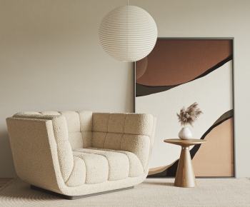 Modern Single Sofa-ID:524784095