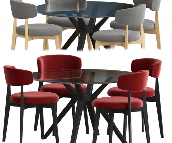 Modern Dining Table And Chairs-ID:822885049