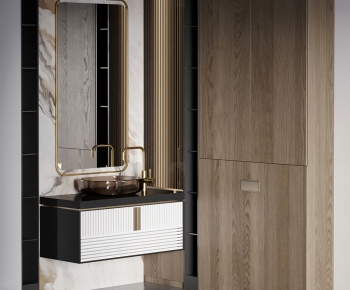 Modern Bathroom Cabinet-ID:831250918