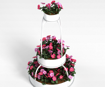 Modern Flowers And Grass-ID:833405022