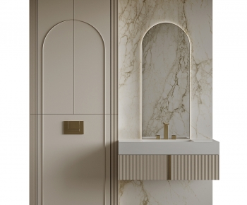 Modern Bathroom Cabinet-ID:642169954