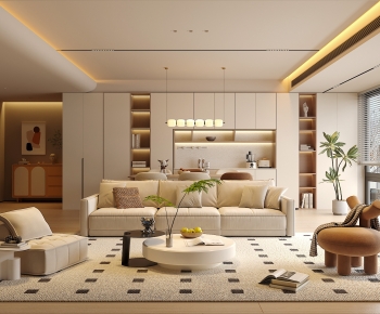 Modern A Living Room-ID:316278935