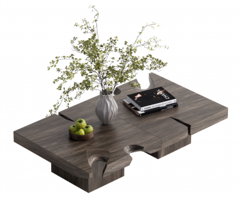 Wabi-sabi Style Coffee Table-ID:299319982