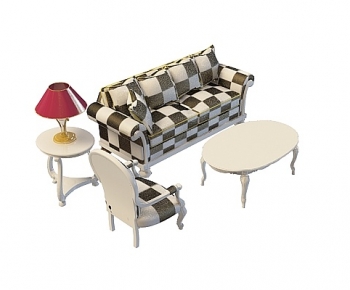 European Style Sofa Combination-ID:765950923