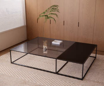 现代玻璃茶几-ID:441864975