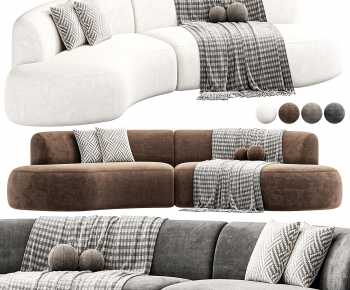 Modern Curved Sofa-ID:211757905