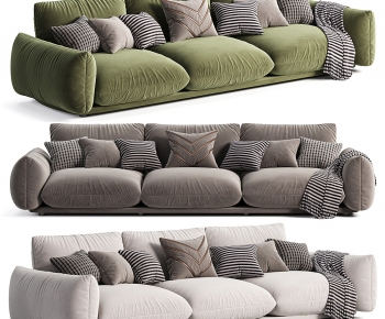 Modern Three-seat Sofa-ID:731389058