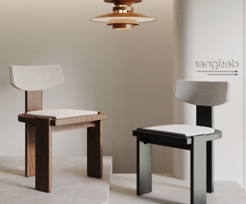 Wabi-sabi Style Dining Chair-ID:281559947